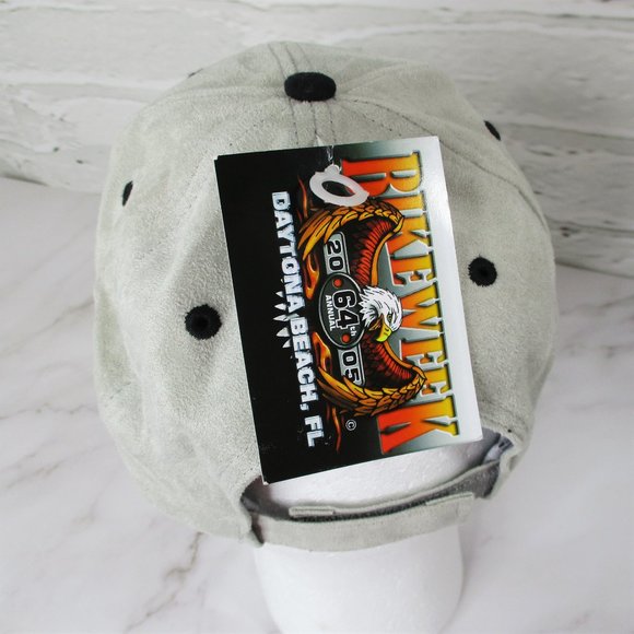 Vintage 64th Annual Daytona Beach Bike Week 2005 Biker Hat - Picture 6 of 7